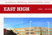 East High School Responsive Website Design